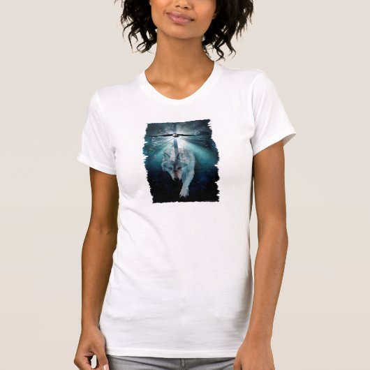 WOLF & EAGLEワイルドライフサポーターTシャツコレクション Tシャツ (正面)