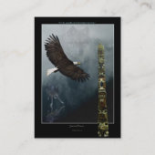 WOLF, EAGLE & TOTEM POLEプロフィール&名刺 名刺 (裏面)