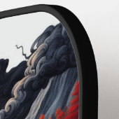 Wolf elegance ピックルボールラケット (左詳細)