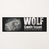 WOLF [Extra Long Yoga Mat] ヨガマット (裏面(横))