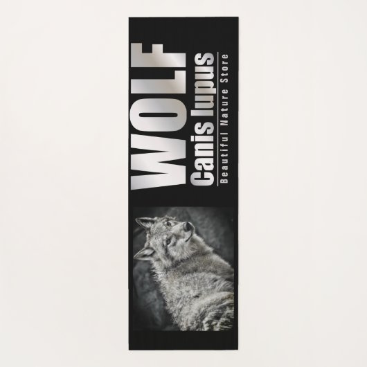 WOLF [Extra Long Yoga Mat] ヨガマット (裏面)