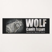 WOLF [Extra Long Yoga Mat] ヨガマット (正面(横))