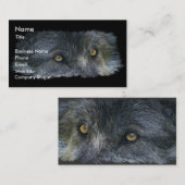 WOLF EYES名刺またはプロファイルカード 名刺 (正面/裏面)