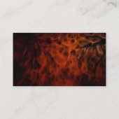 WOLF EYES野生動物サポーターの名刺 名刺 (裏面)