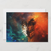 Wolf fire and ice 招待状 (裏面)