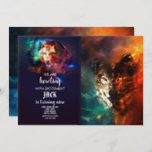 Wolf fire and ice 招待状 (正面/裏面)