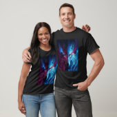 Wolf galaxy wolf for men and woman tシャツ (ユニセックス)