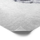 Wolf - Graphic Drawing ポスター (角)