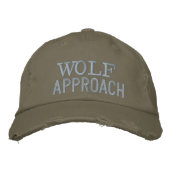 Wolf Hat by Approachable Wolf for MEN 刺繍入りキャップ (正面)