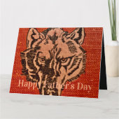 Wolf Head on Red カード (正面)