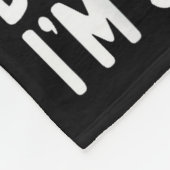 Wolf I'm Gonna Let Karma Fix It Cause If I Fix It フリースブランケット (角)