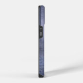 Wolf in Minimal Formal Attire – Silent Forest Port iPhoneケース (右側面)