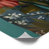 Wolf In Suit Poster, Wolf Portrait, Wolf Oil ポスター (角)