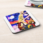 Wolf in winter  コースター (左側)