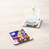 Wolf in winter  コースター (右側)