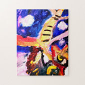 Wolf in winter  ジグソーパズル (縦)