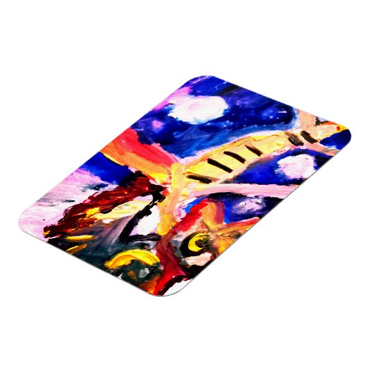 Wolf in winter  マグネット (左側)