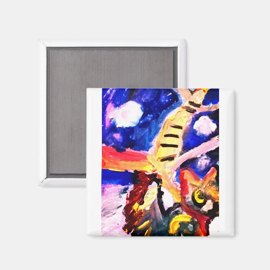 Wolf in winter  マグネット (正面/裏面)