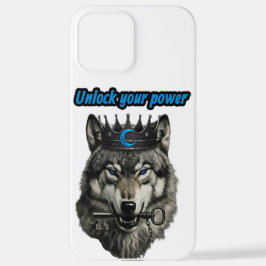 wolf king unlock your power iPhone 12 pro maxケース