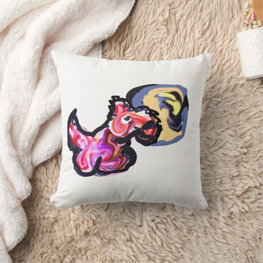 Wolf light moon  クッション (ブランケット)