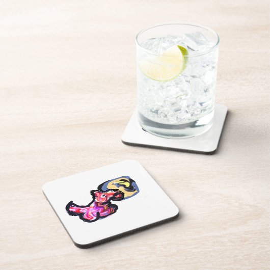 Wolf light moon  コースター (右側)