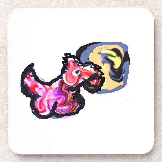 Wolf light moon  コースター (正面)