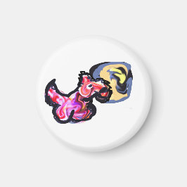 Wolf light moon  マグネット