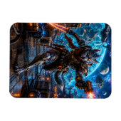 Wolf-Like Alien Pirate — Running Assault マグネット (横)