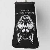  wolf Loving Dad Golf Head Cover ゴルフヘッドカバー (回転90)