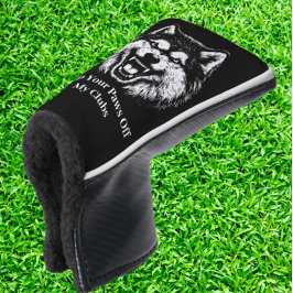  wolf Loving Dad Golf Head Cover ゴルフヘッドカバー