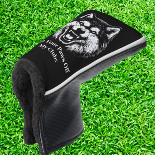  wolf Loving Dad Golf Head Cover ゴルフヘッドカバー
