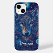 Wolf Mandala  Case-Mate iPhoneケース (裏面)