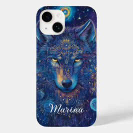 Wolf Mandala  Case-Mate iPhone 14ケース