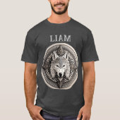 Wolf Mandala Tシャツ (正面)