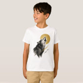 【Wolf Moon Kids T-Shirt】 Tシャツ (正面フル)