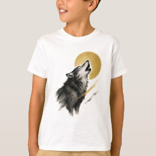 【Wolf Moon Kids T-Shirt】 Tシャツ