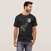 Wolf Moon Quote Wolf  Girl And Dead Moon Costume Tシャツ (正面フル)