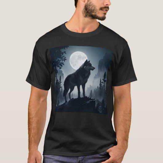  Wolf Moon  Tee Tシャツ (正面)