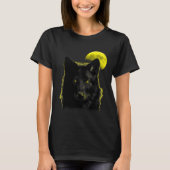 Wolf Moon Wolf in Moonlight  1 Tシャツ (正面)