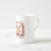 Wolf Mother & Daughter Mug – パレンのファミリーギフト ボーンチャイナマグカップ (正面右)