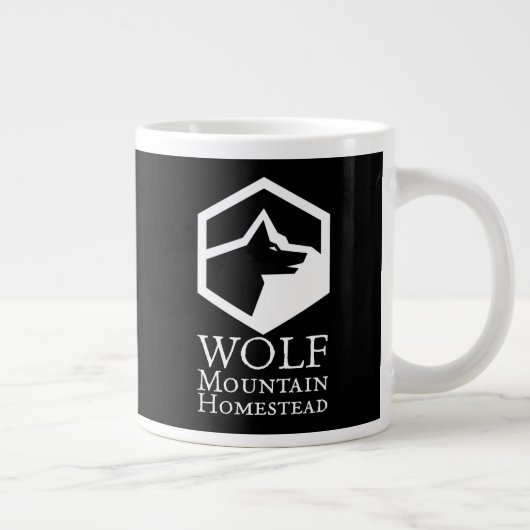 Wolf Mountain Homestead ジャンボコーヒーマグカップ (右)