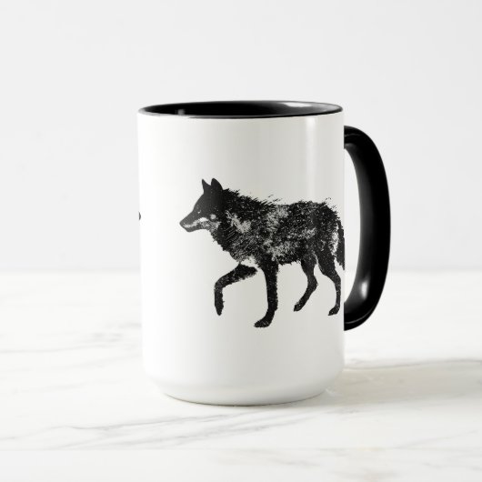 Wolf Mug マグカップ (正面右)