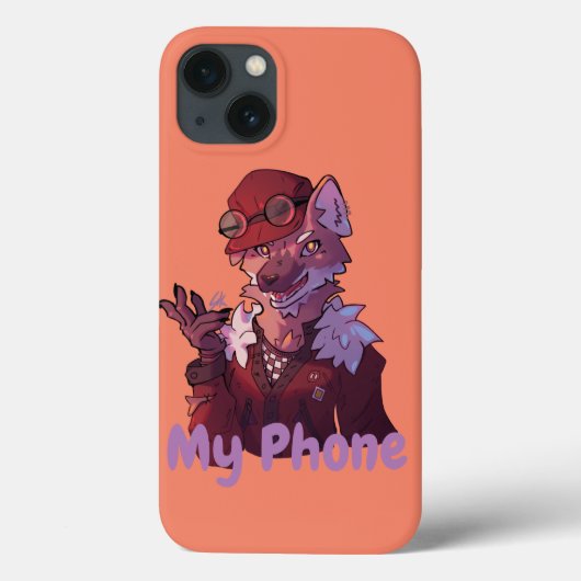 Wolf myphone  Case-Mate iPhoneケース (裏面)