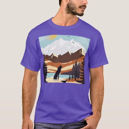 Wolf National Park Tシャツ (正面)
