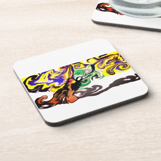 Wolf night stary  コースター (左側)