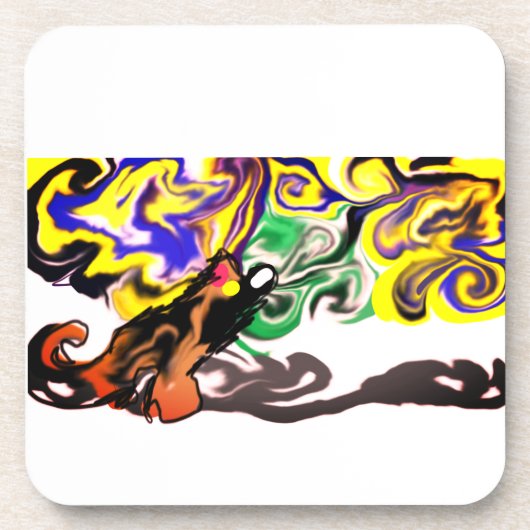 Wolf night stary  コースター (正面)