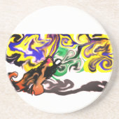 Wolf night stary  コースター (正面)