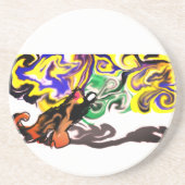 Wolf night stary  コースター (正面)