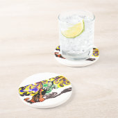 Wolf night stary  コースター (側面)