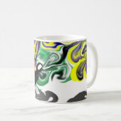 Wolf night stary  コーヒーマグカップ (正面右)